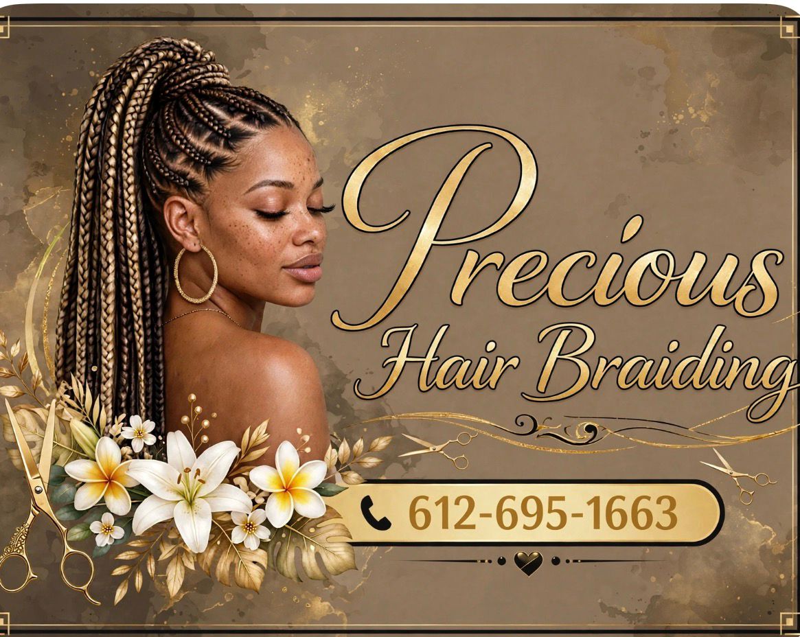 Precious Hair Braiding logo
