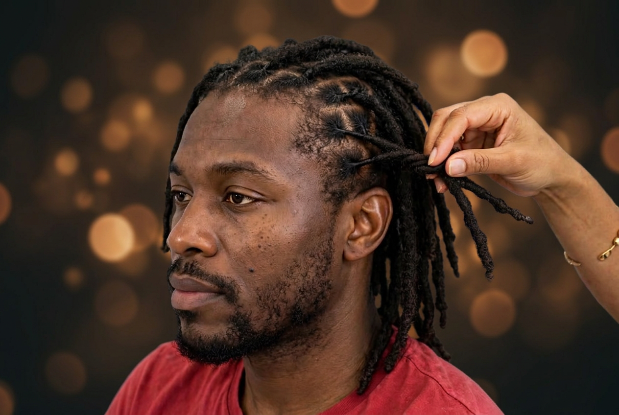 Complete Locs styled at Precious Hair Braiding